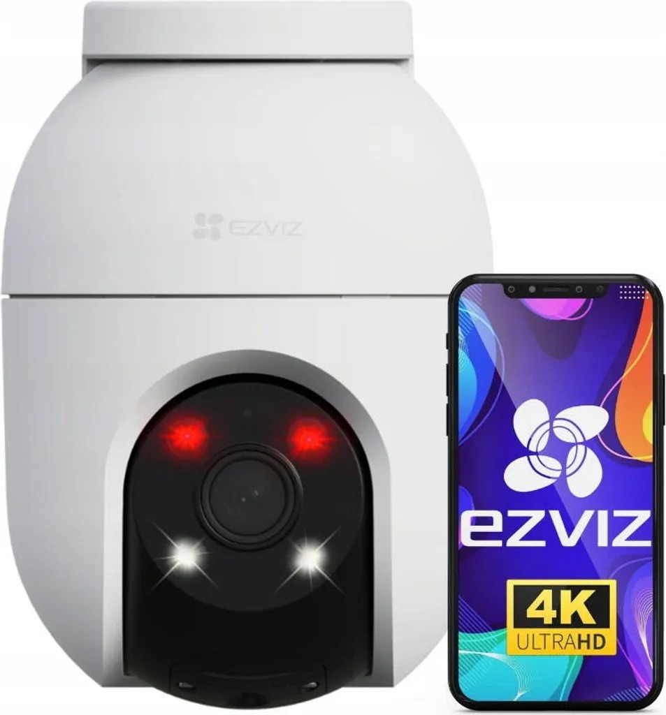 EZVIZ C8C caméra extérieure 4K tourelle
