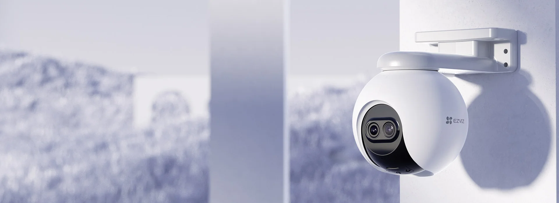 Caméras extérieures EZVIZ — protection IP67 vision nocturne
